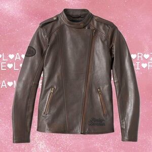 Harley-Davidson BROWN Vintage Spirit Leather Jacket